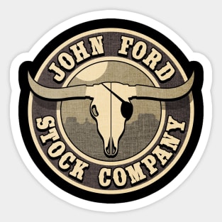 John Ford Stock Company Sticker